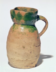 Tudor kancsó, 1550-1600 (cserép)